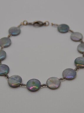 Irridescent Shell Bracelet